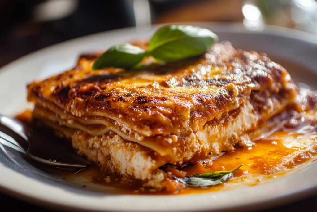Ricotta in Lasagna