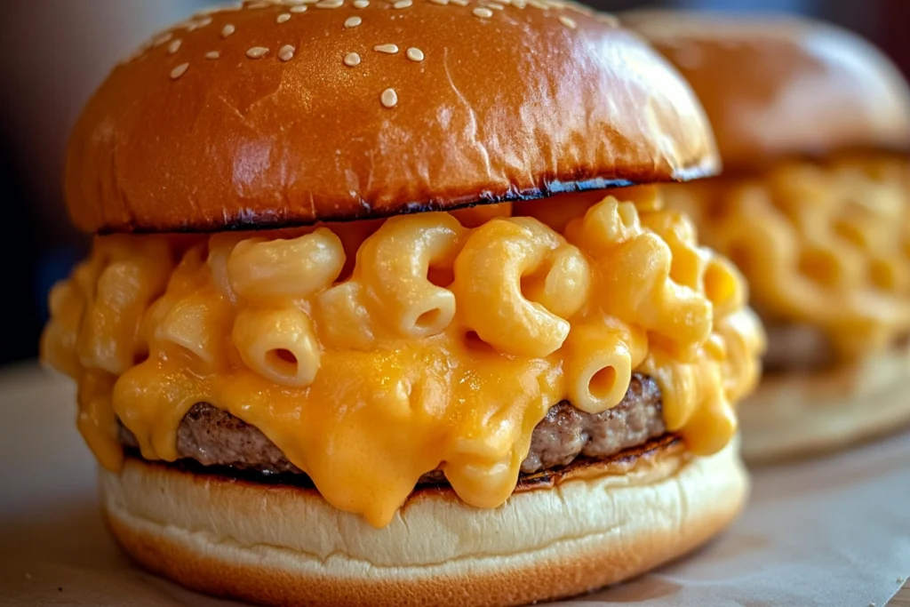 Mac and Cheese Burger