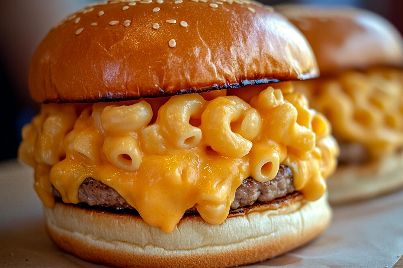 Mac and Cheese Burger